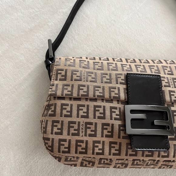 ✨SOLD✨FENDI  ZUCCHINO BAGUETTE - Picture 5 of 14